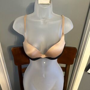 Victoria's Secret Tan Everyday Bra with Molded Cups and Adjustable Straps 34B